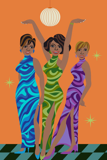 Diana Ross and the Supremes Art Print (Digital file only)